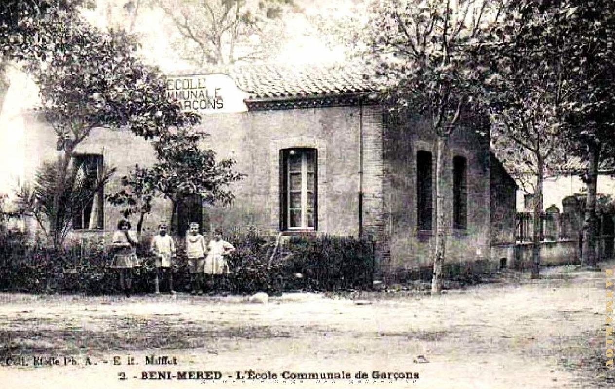 Beni-Mered - Ecole de Garcons 1920.jpg